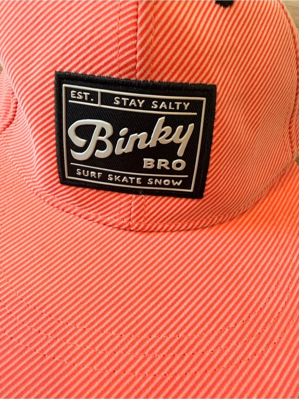 Binky Bro Venice Kids Coral Pink Snapback Cap